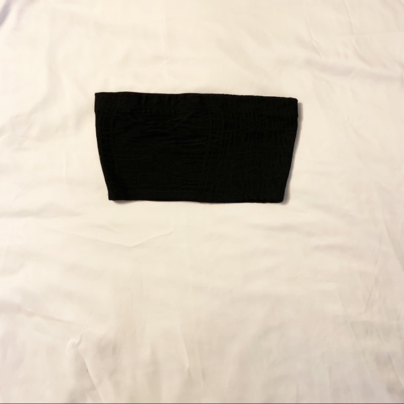 Two piece sheer black pants with tube top - Picture 5 of 9